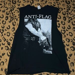 Anti flag concert tee size M